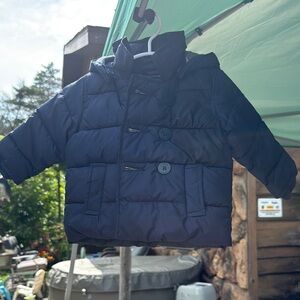 GAP Dark Blue Kids Puffer Coat